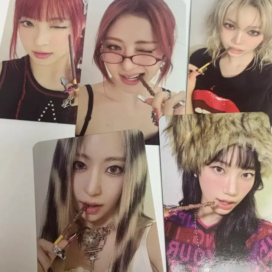 르세라핌 예스24 미공포 팬싸포카 yes24 포토카드 분철 1