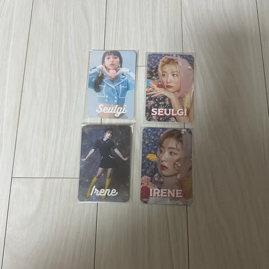 레드벨벳 아이린 슬기 새피 쿠키자 포카