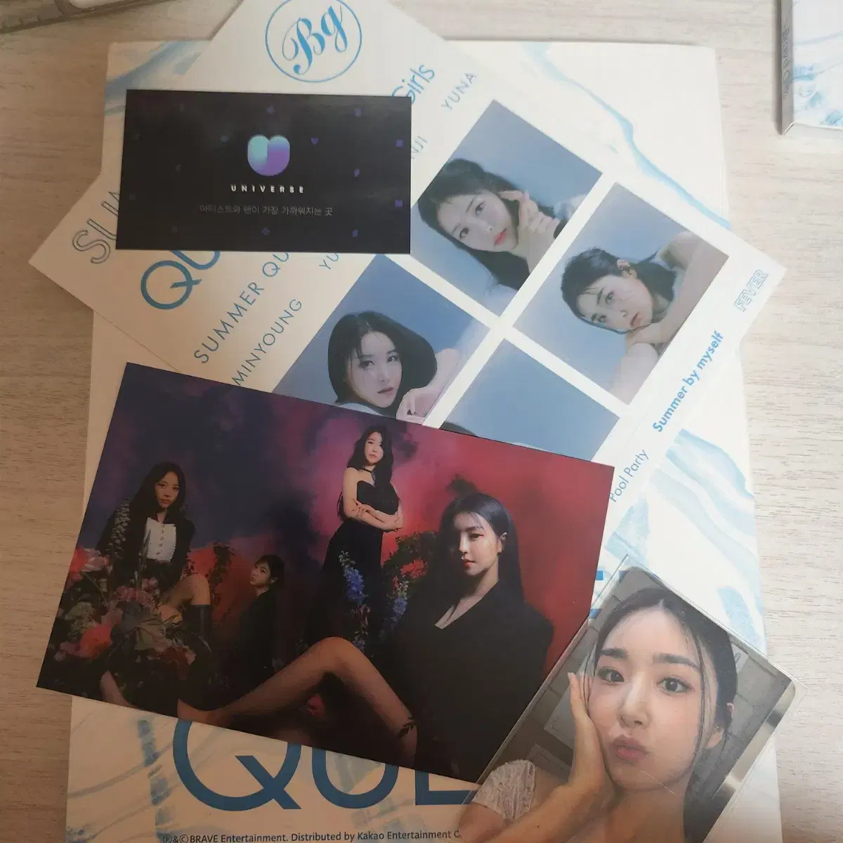 브레이브걸스 썸머퀸 앨범 (포카 유나) 1