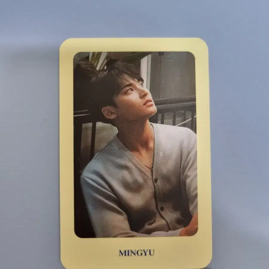 세븐틴 오드투유 민규 포카 2