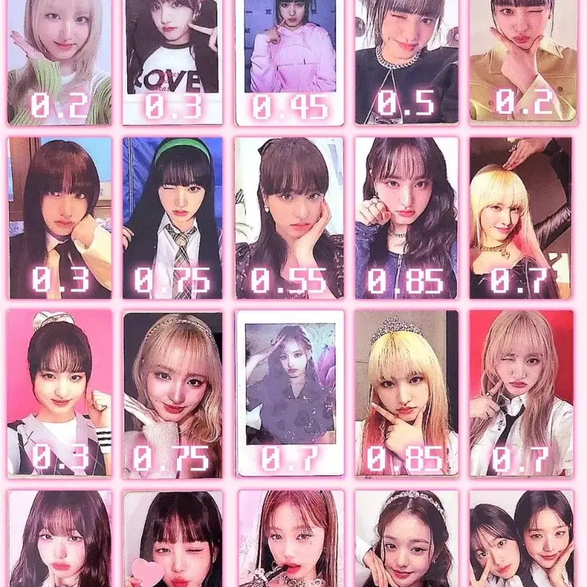 (공굿덤+폭덤)아이브포카팔아요ㅅㅊㅇ 유진가을레이원영리즈이서