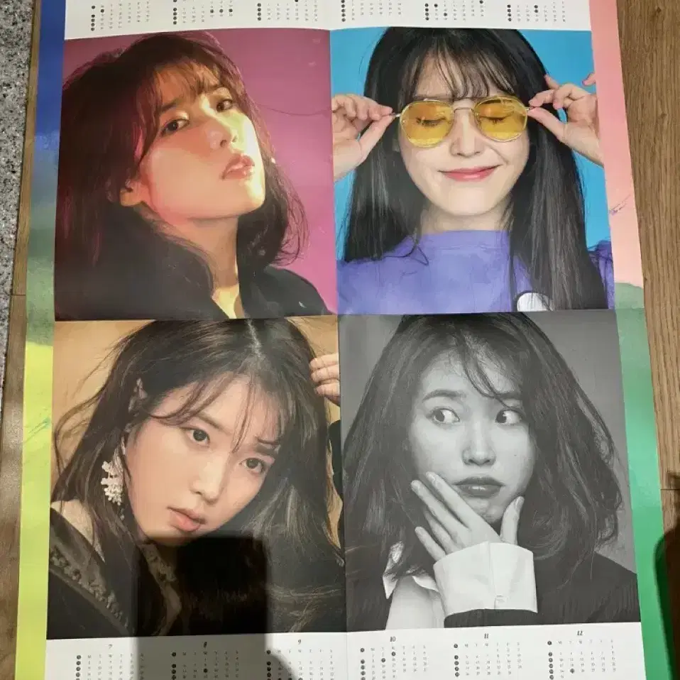 아이유 IU 2018달력 아이유포카 아이유사진 1