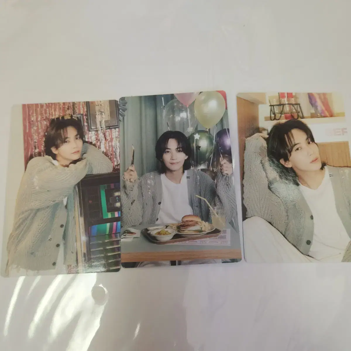 세븐틴 정한 생일박스 Happy Jeonghan Day 포카 1