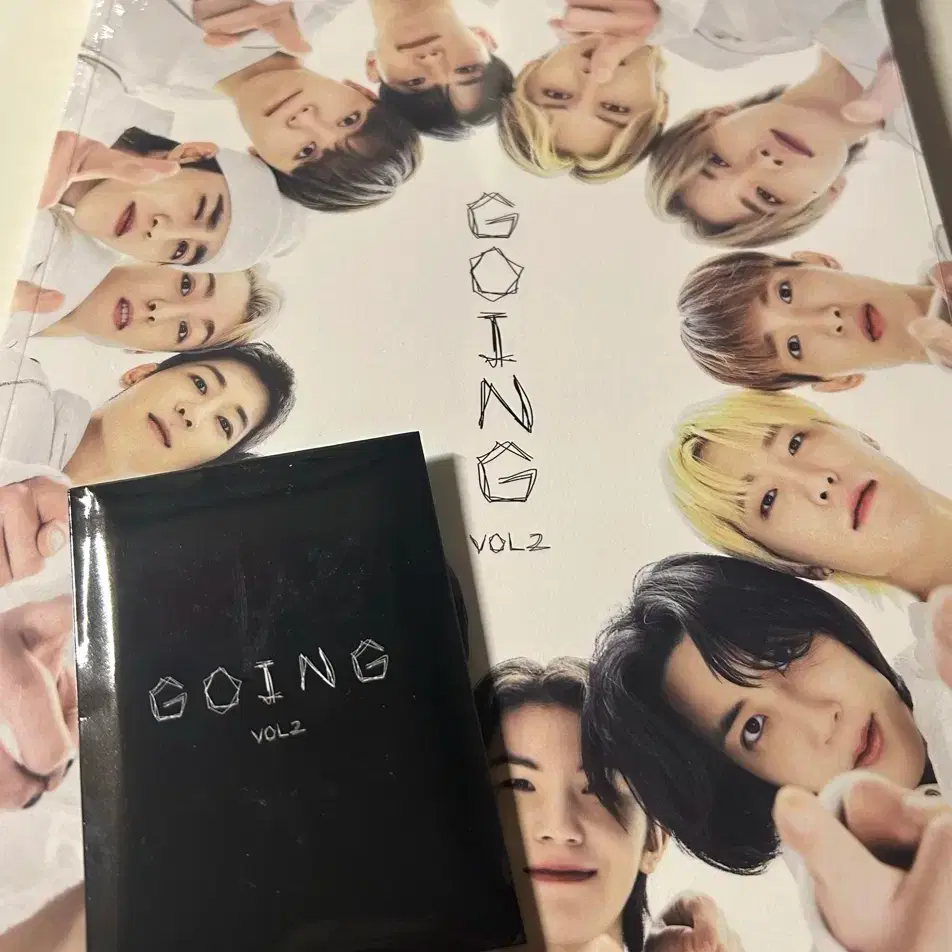 세븐틴 고잉매거진 2 포카, 잡지 양도 미개봉