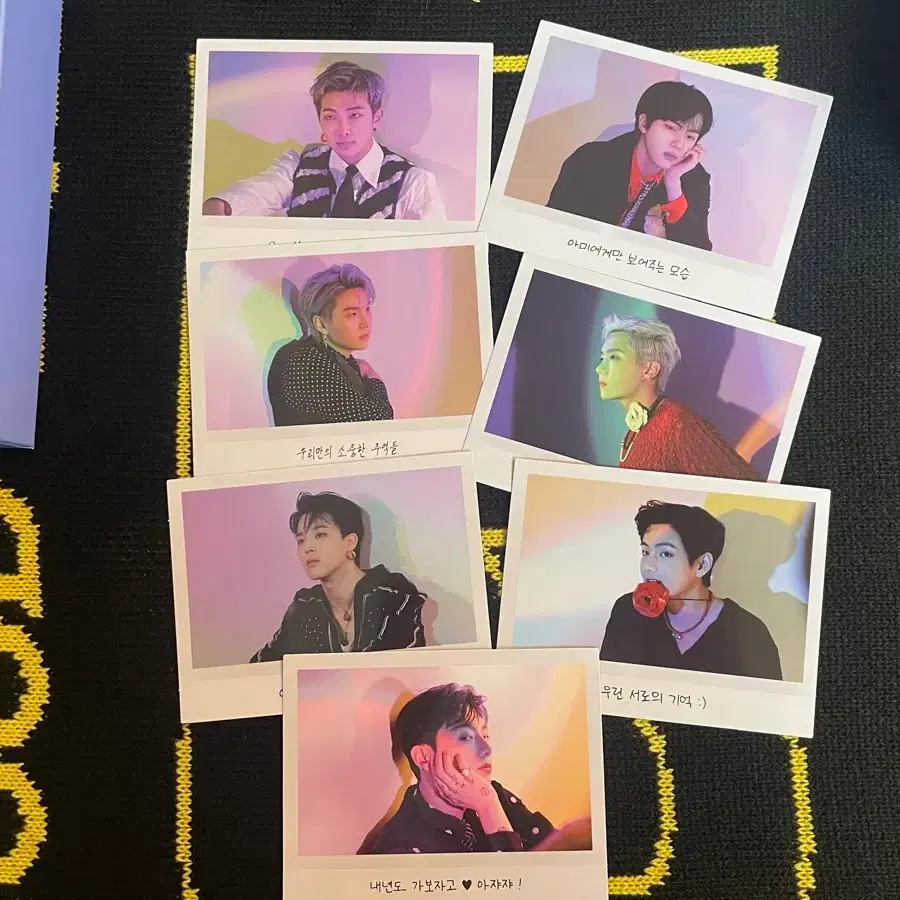 BTS 방탄 메모리즈21 블레 포카제외 풀셋 5
