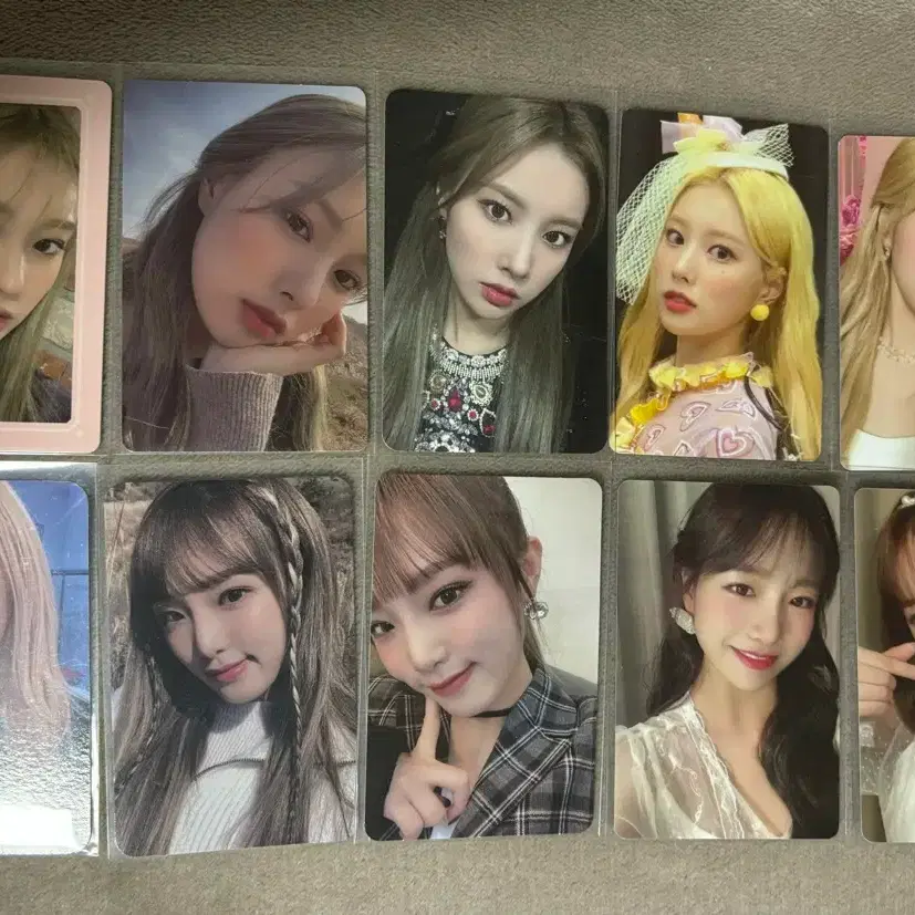 아이즈원 강혜원 최예나 김채원 조유리 미공개 특전 포카 1