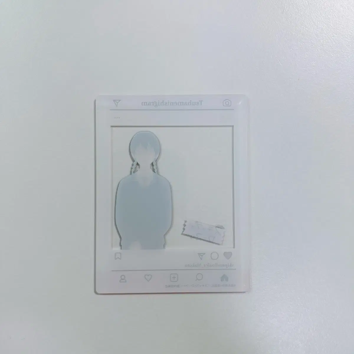 스킵과 로퍼 마코토 투명 아크릴 포토카드 미츠미 시마 소스케 유즈키 굿즈 2