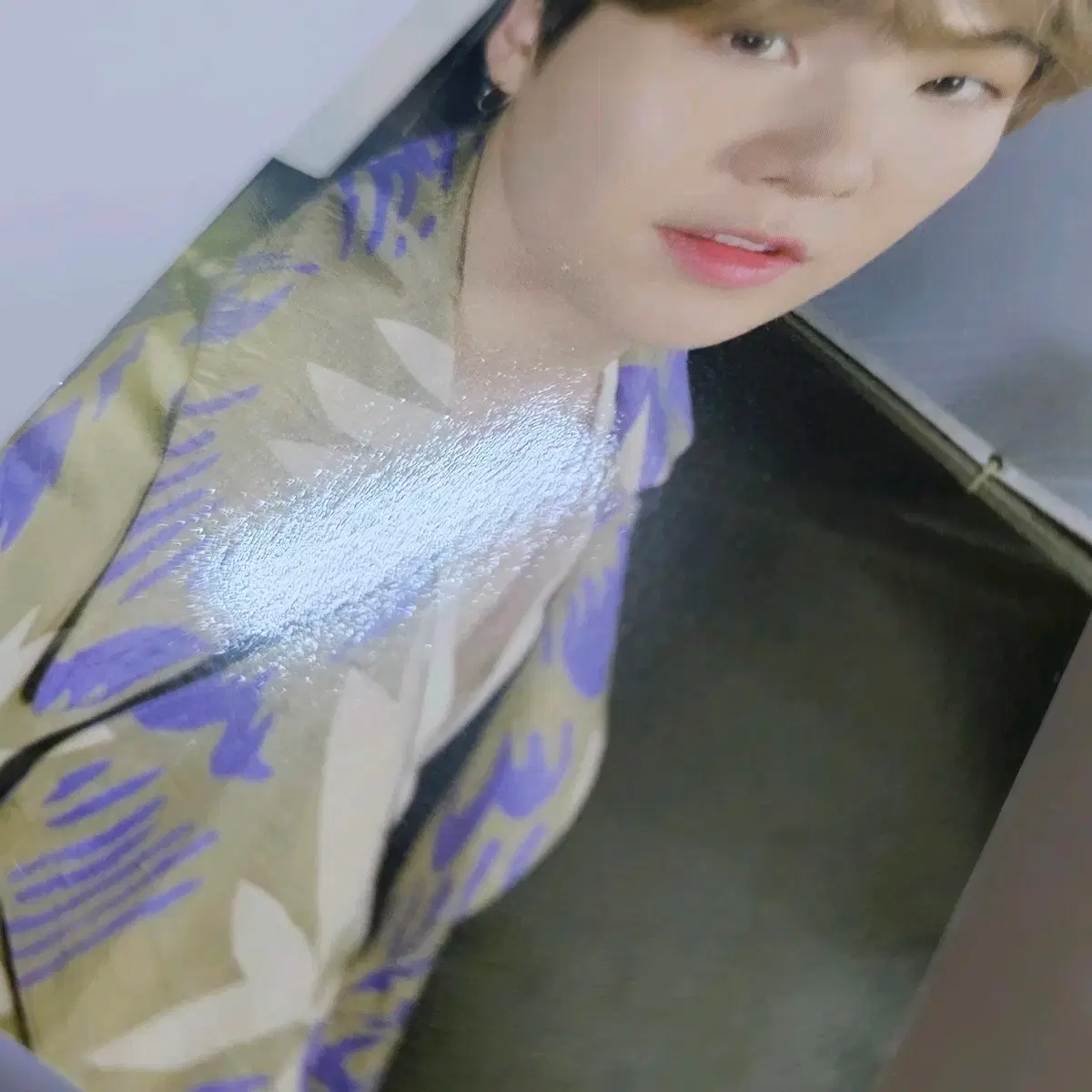 (일본 윤기 포카 1장) 방탄 BTS 일직샵 매직샵 클립보드 슈가 3
