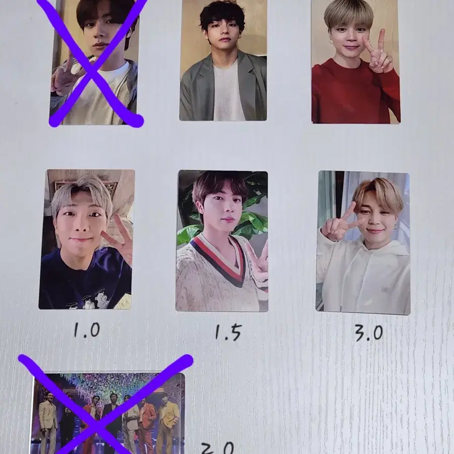 방탄소년단 포카 BTS Photo Card