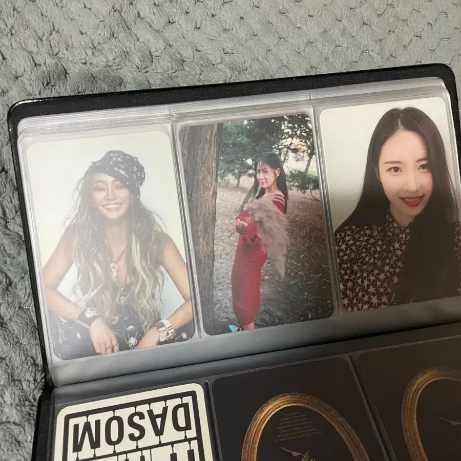 여돌(씨스타, 블랙핑크, 선미) 포카 2