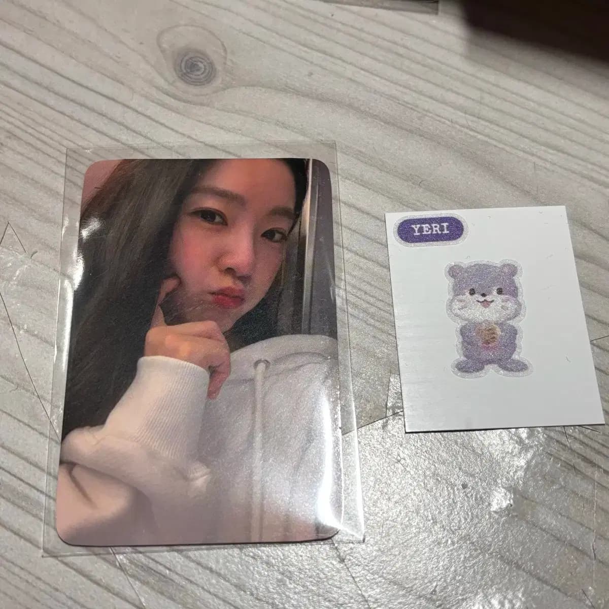 레드벨벳 노티드 팝업 아이린 그립톡 포카 1