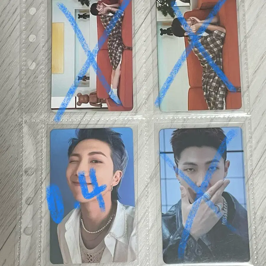 방탄 남준 rm 포카 2