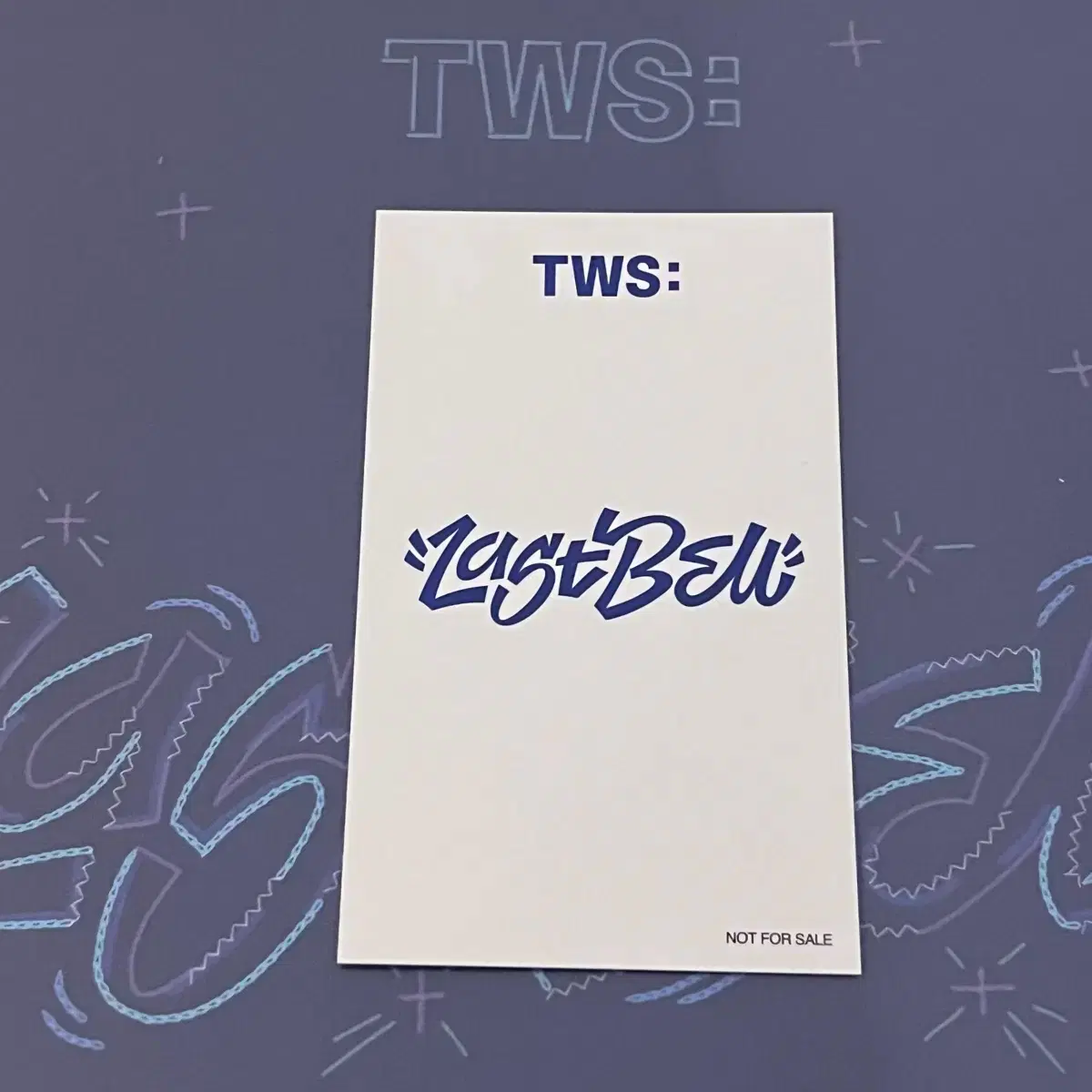 투어스 영재 츠타야 일본 특전 포카 라스트벨 tws 포토카드 2