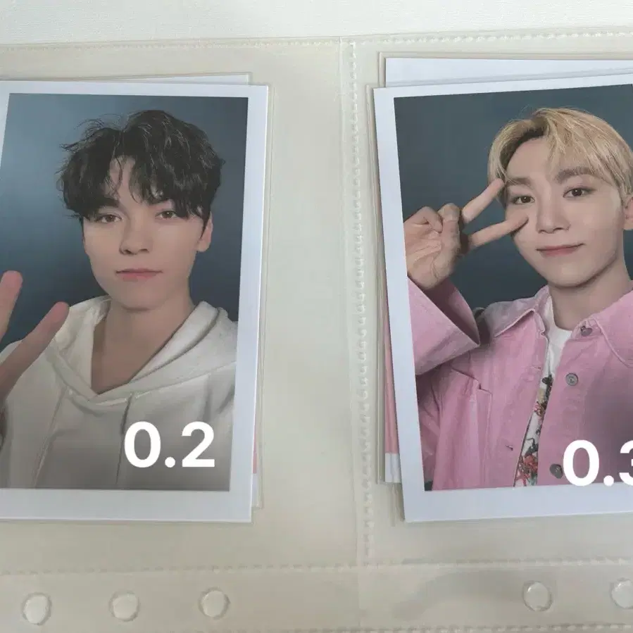 세븐틴 2023 캐럿랜드 캐랜 후드집업 포토카드 포카 에스쿱스 정한 6
