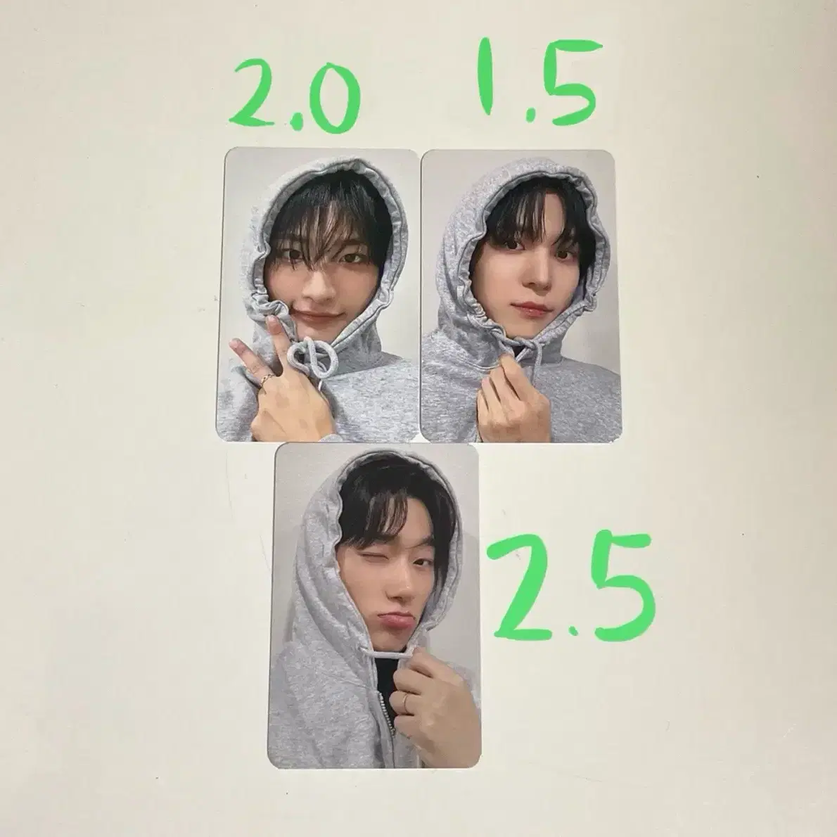 에이티즈 후드티 포카 후드 성화 윤호 최산 팬미팅 시그 vr 키링 분철