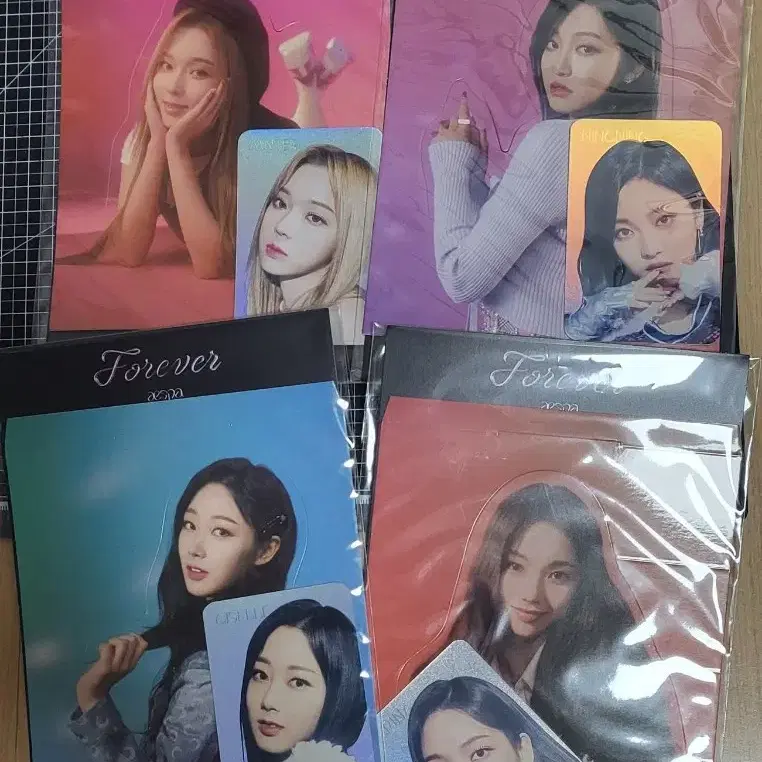 에스파 포에버 홀로그램 포카 미개봉/ 카리나지젤윈터닝닝 홀카 1