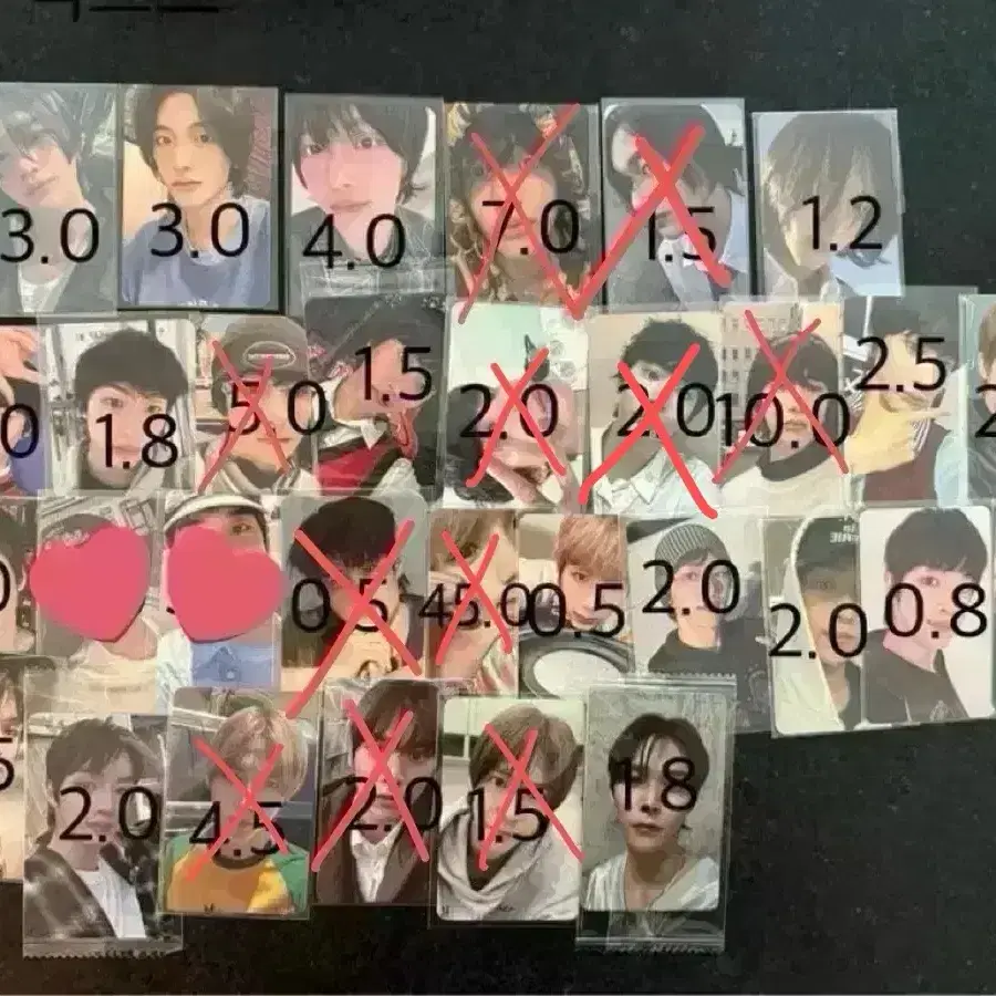 라이즈 앤톤 원빈 성찬 소희 쇼타로 포카 미공포 포토카드 1