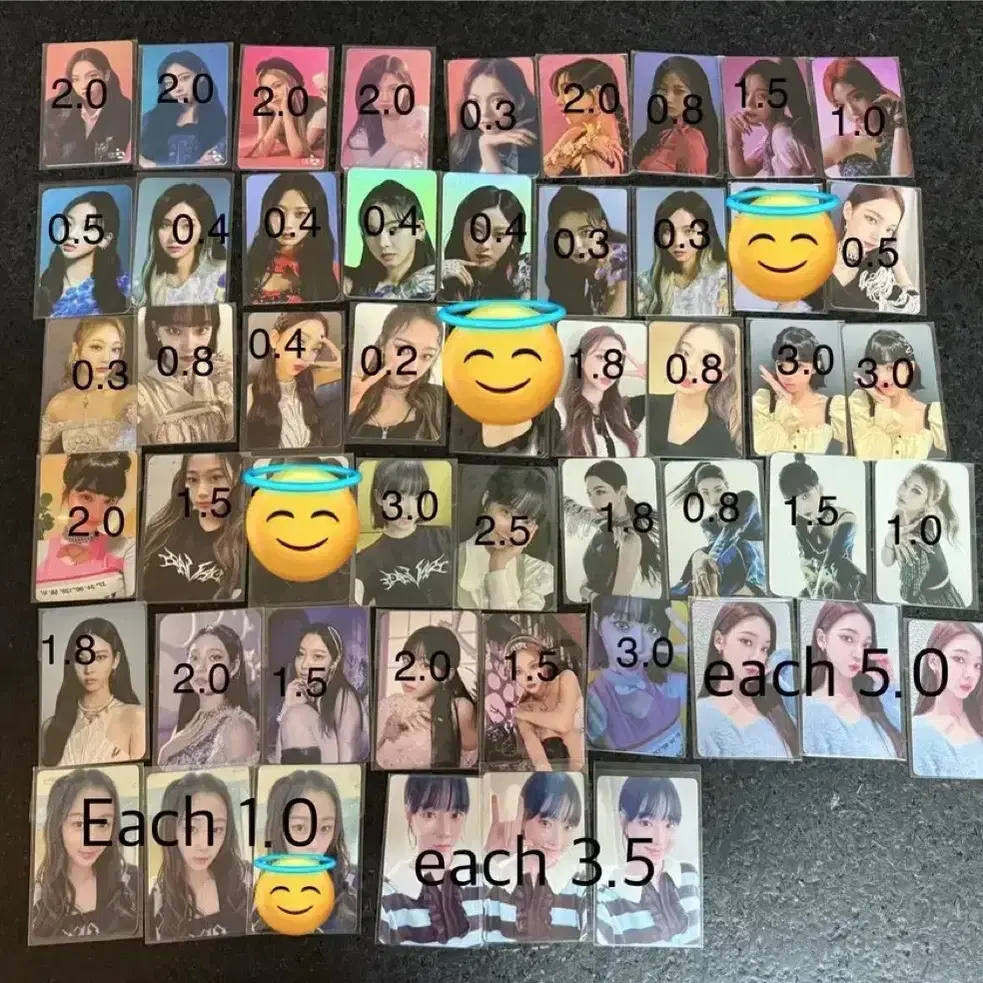 에스파 카리나 윈터 지젤 닝닝 포토카드 포카 미공포 4