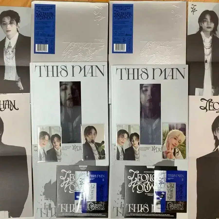 포카풀셋) 정한 원우 유닛 원정대 THIS MAN 디스맨 개봉앨범+특전