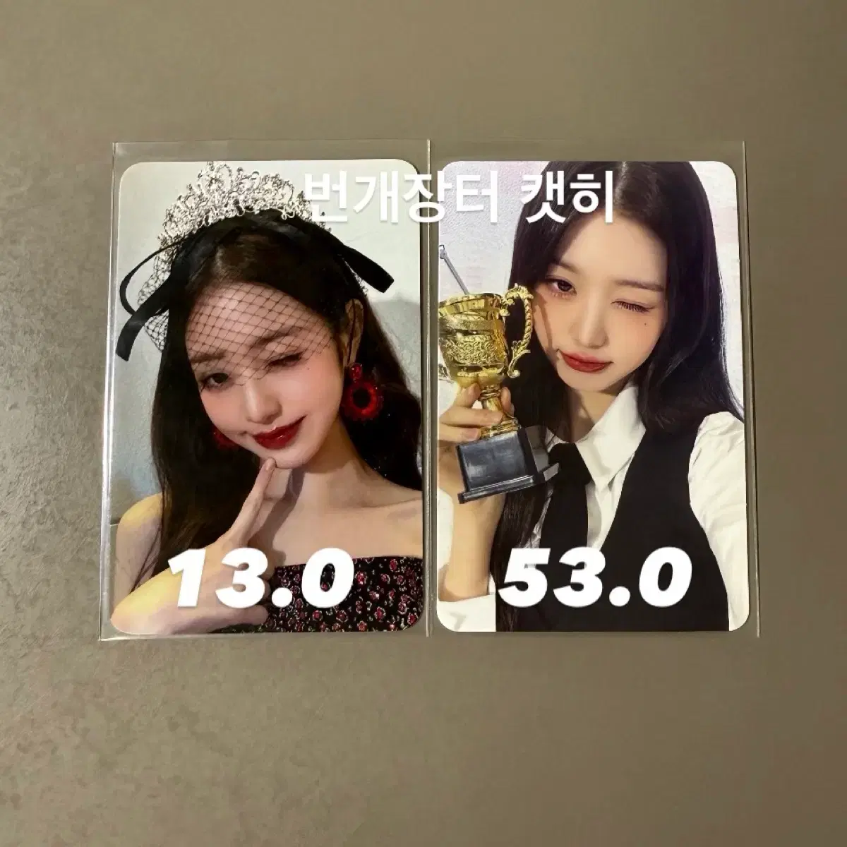 판매내역400이상) 아이브 장원영 원영 팬콘서트 콘서트 다이브존 포카