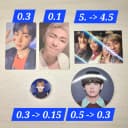 방탄소년단 포토카드 뷔 진 알엠 제이홉 포카 /매직샵맵솔페르소나남준호석 1