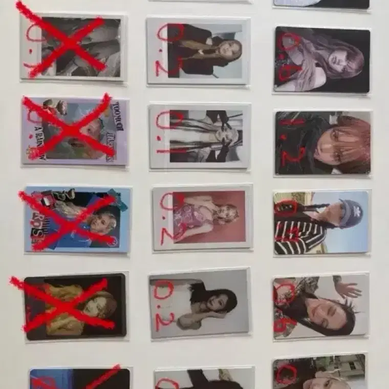 급처)블랙핑크 포카 양도 한개당 0.2 2