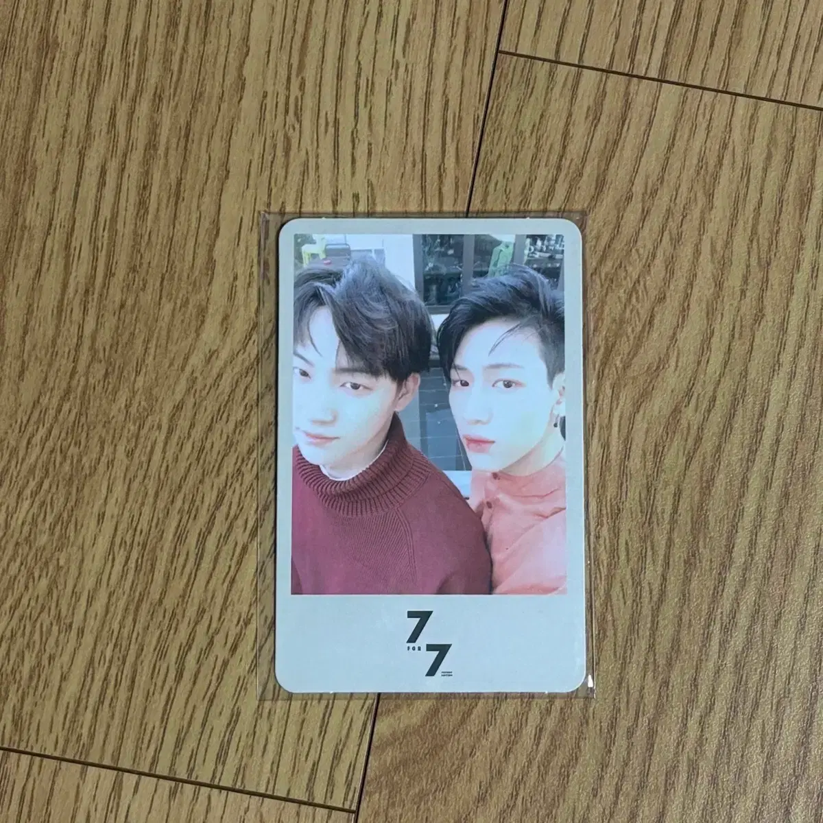 got7 갓세븐 제이비 뱀뱀 유닛포카 1