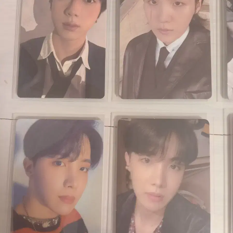 방탄 포카 (진.슈가.제이홉.버터 단체) 0.2 2