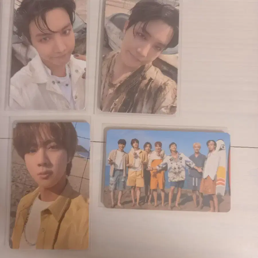 방탄 포카 (진.슈가.제이홉.버터 단체) 0.2 3