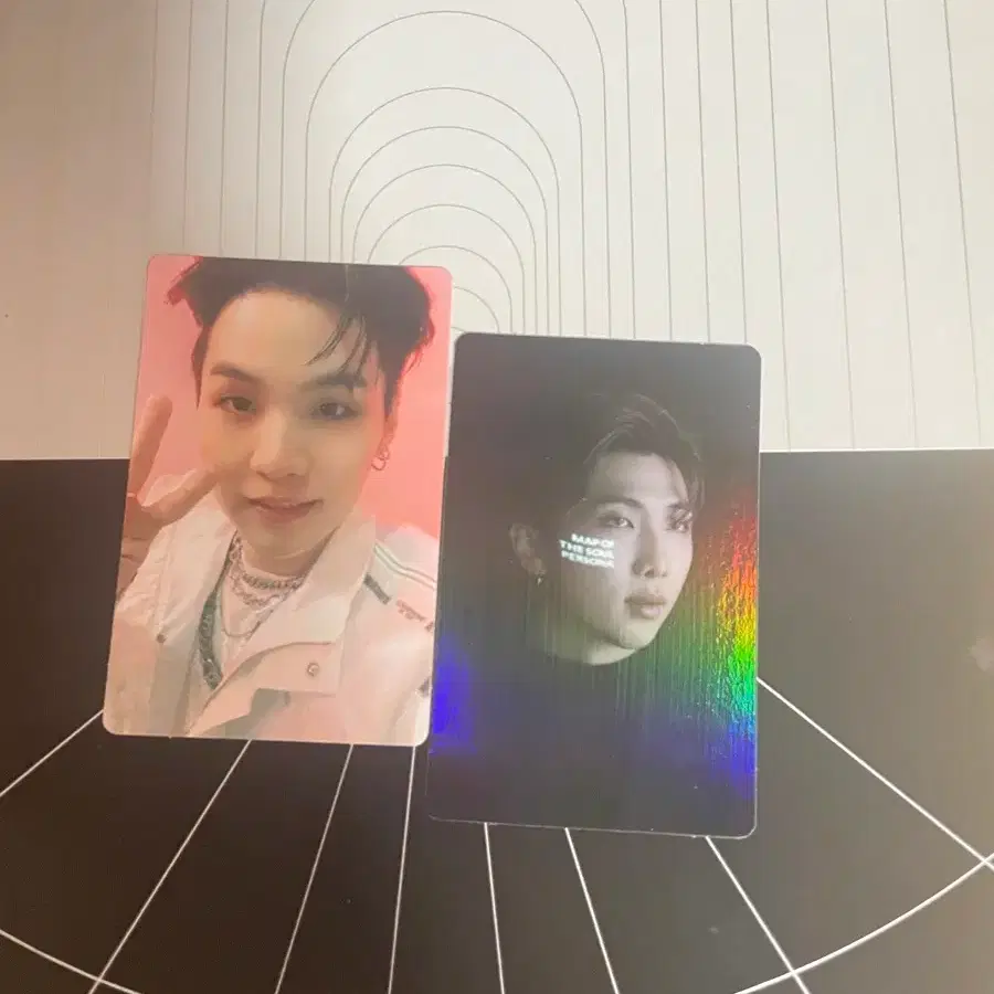 BTS 방탄 맵오브더소울 컨셉북 포토북 윤기 남준 포카 포함 2