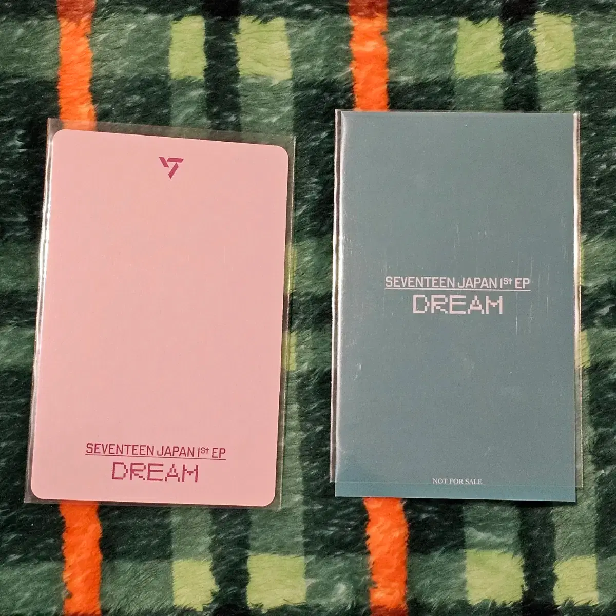 세븐팀 도겸 일본 드림포카 특전 seventeen japan dream 2