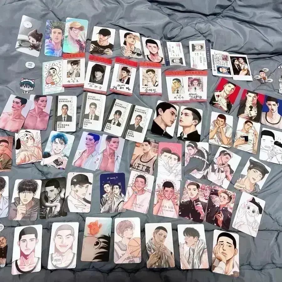 슬램덩크 산왕 우성명헌 북산 비공식 동인 포토카드