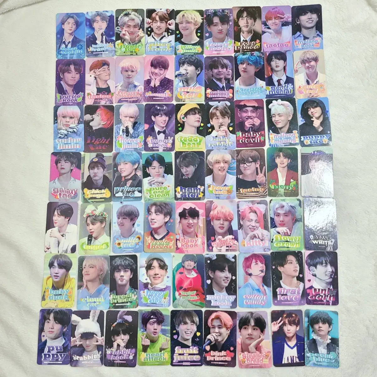 방탄 봉남님, 오스본님, 센트님,키티님 등 무중복 포토카드 포카 판매 4