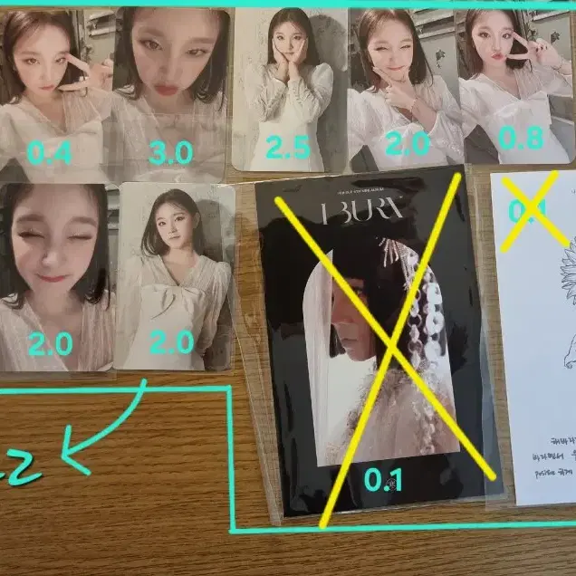 (G)I-DLE I BURN 여자아이들 우기 포카 드볼 양도합니다.