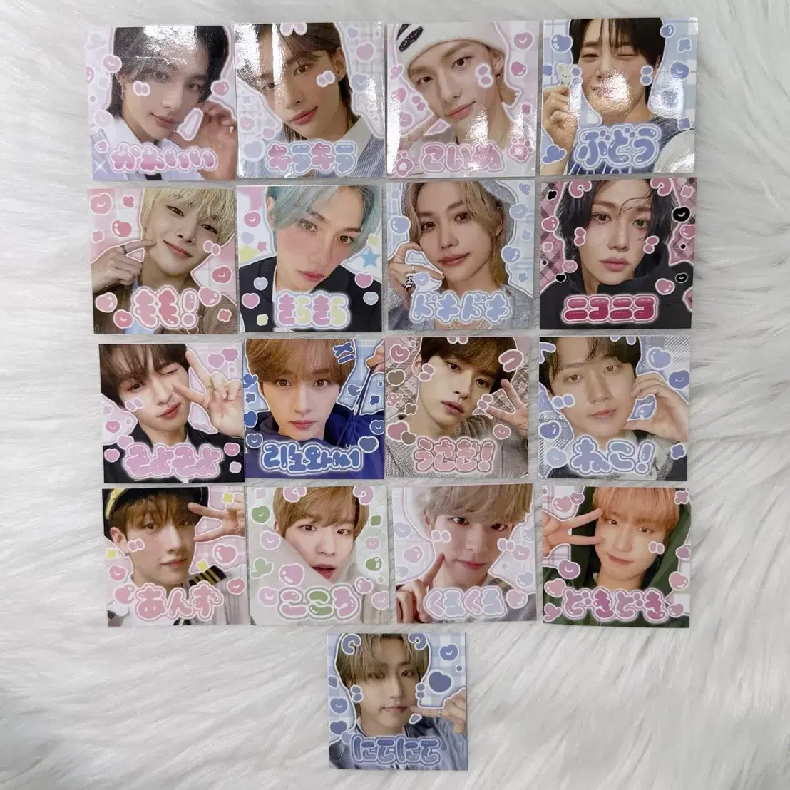 [2배] 스키즈 랜박 비공굿 도무송 포카 스티커 스트레이키즈 SKZ 3