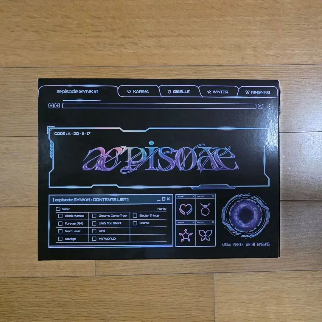 에스파 디지털코드 digital code aepisode 포카 폴라