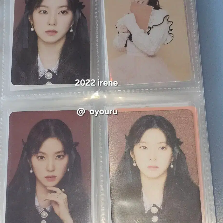 아이린 시즌그리팅 특전 포카 시그 레드벨벳 2022 미공포 irene 1