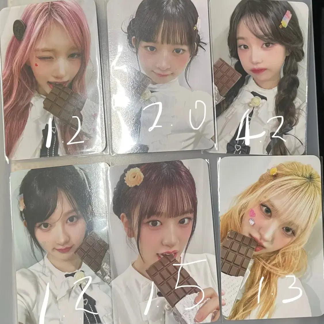 아이브 럭키드로우 양도 포토카드 원영 리즈 유진 엠파시 위드뮤 뮤직코리아