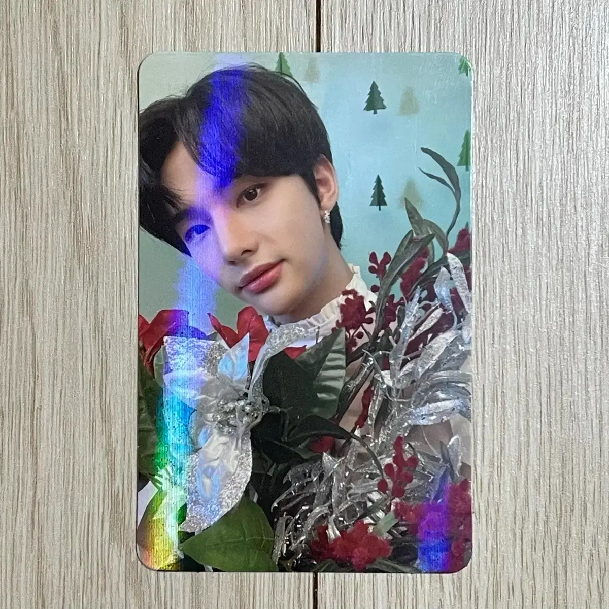 스트레이키즈 현진 크리스마스 이블 핫트랙스 미공포 특전 포카