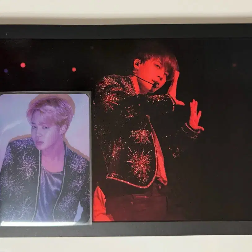 방탄 윙즈 에세이북 지민 포카 2017 bts wings Jmin