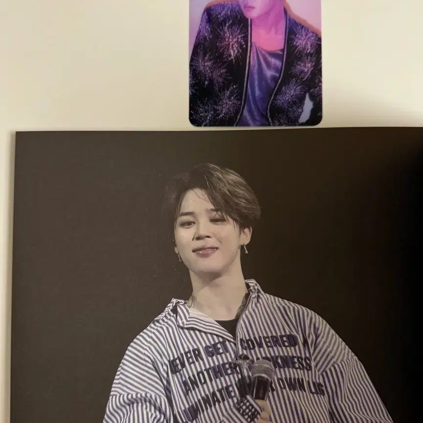 방탄 윙즈 에세이북 지민 포카 2017 bts wings Jmin 3