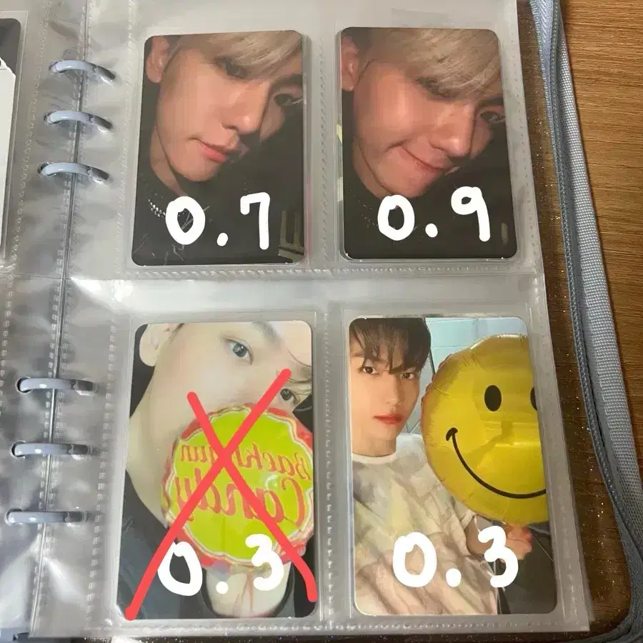 EXO 엑소 백현 포카양도 합니당 5