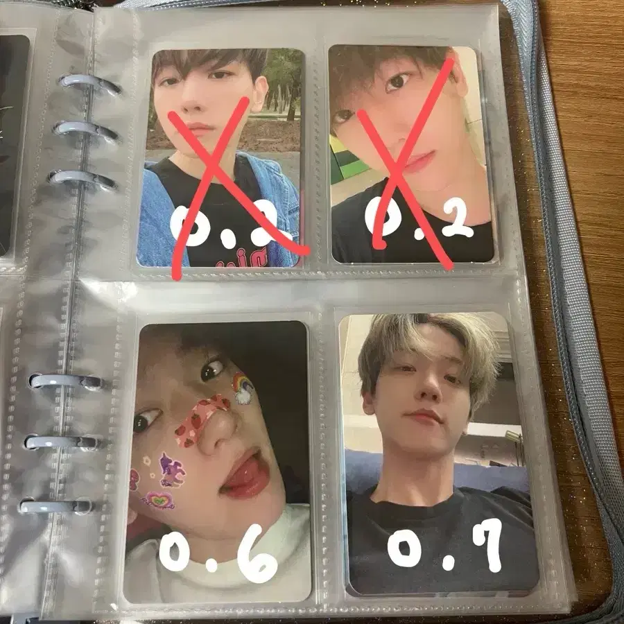 EXO 엑소 백현 포카양도 합니당 6