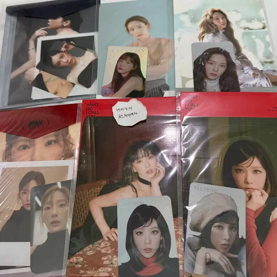 태연 홀로그램 포카(미개봉) 1