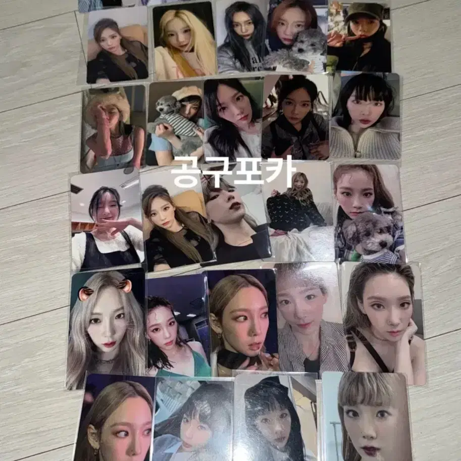 태연 공식 포카 미공포 양도 5