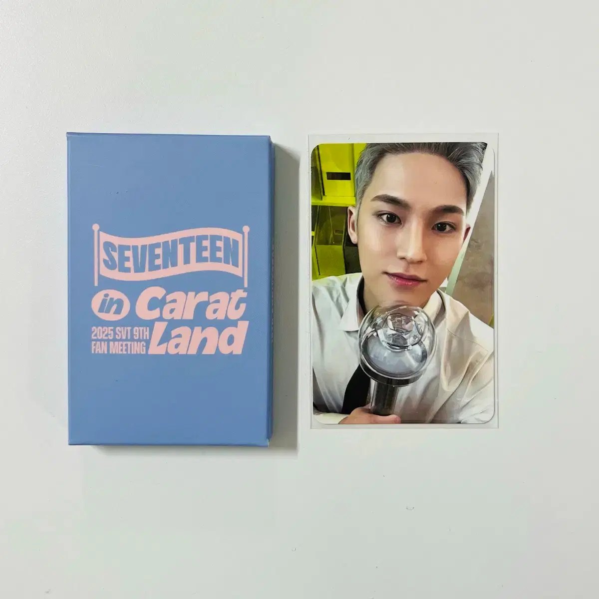 세븐틴 캐럿랜드 캐럿존 민규 포카