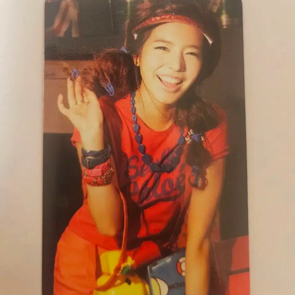 소녀시대 초회한정 써니 포카 (무테) 1