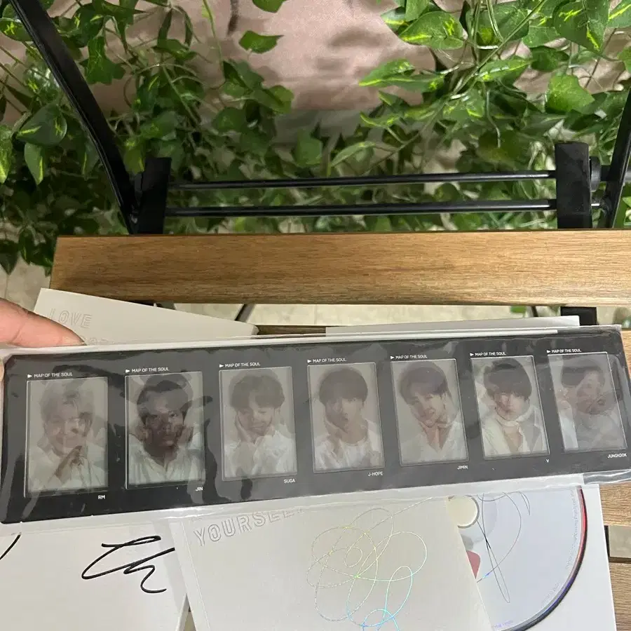 BTS 친필 싸인 앨범 사인 +포토 카드 필름 8
