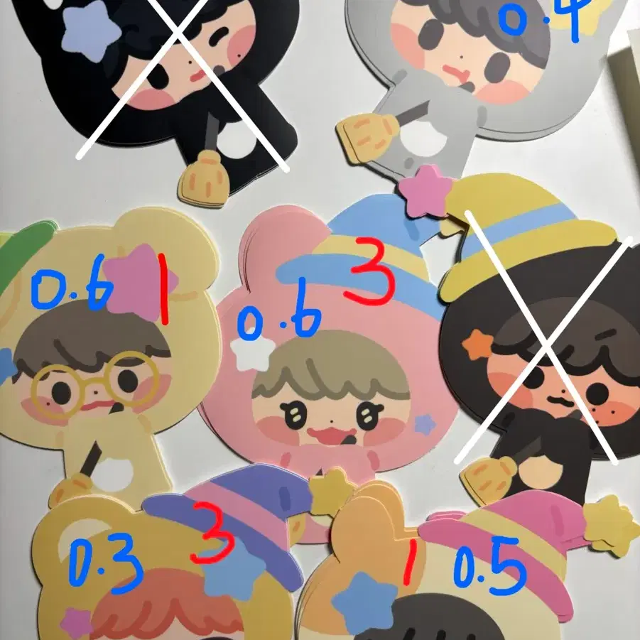 엔시티드림 다님 왕스티커 마법사 키링 포카 마크런쥔해찬제노재민천러지성 2