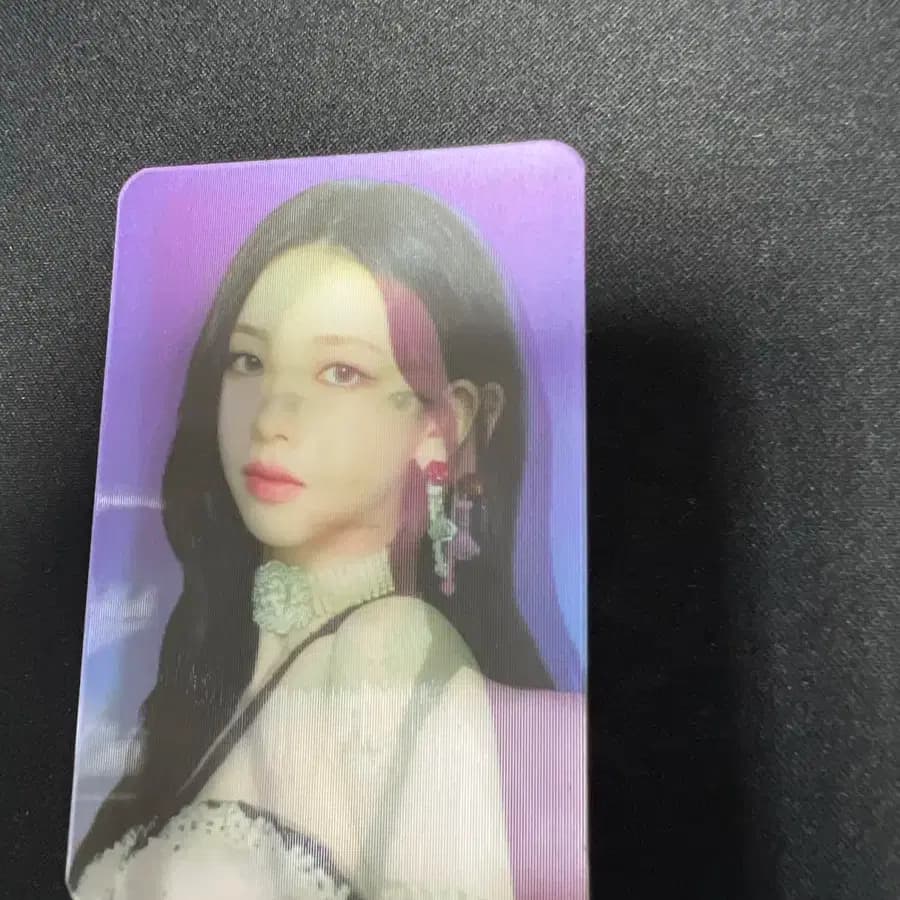 에스파 링크팝 특전 카리나 렌티큘러 포카 wts pcs 2